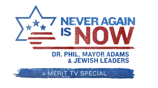 Never Again is Now Dr. Phil, Mayor Adams and Jewish Leaders (1)