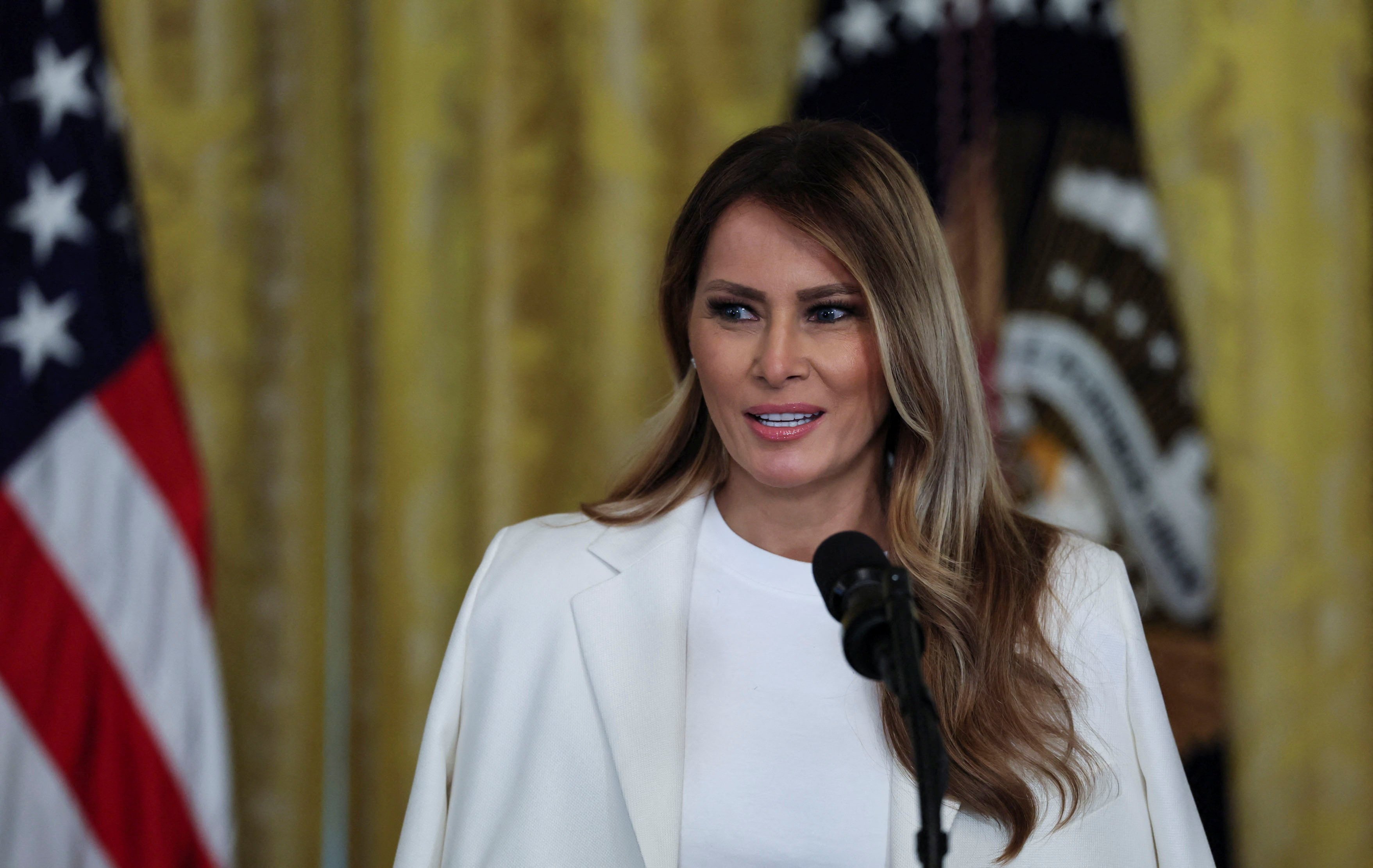 Melania Trump honors Barbara Bush’s ‘forward-thinking vision’ at White House event