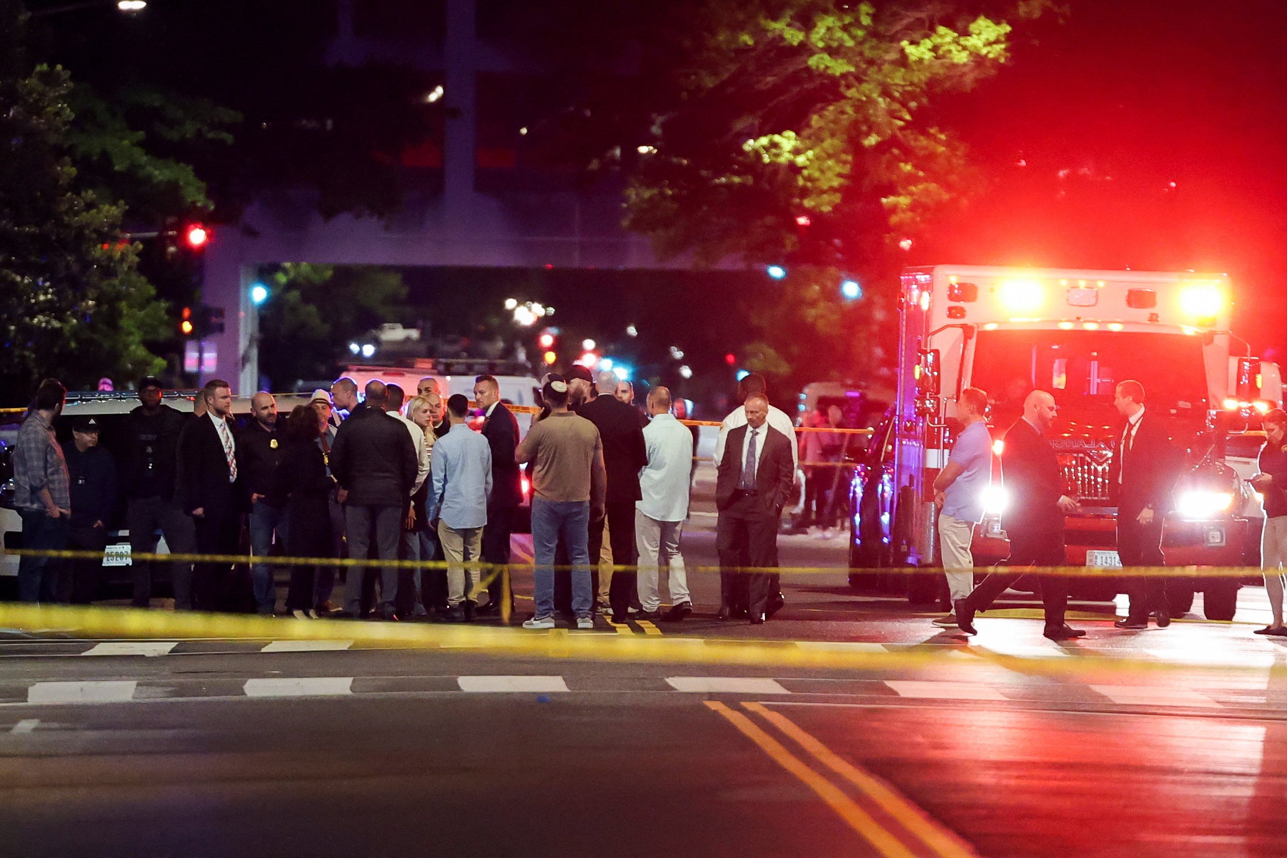 Two Israeli embassy staffers shot dead in downtown Washington, lone suspect held
