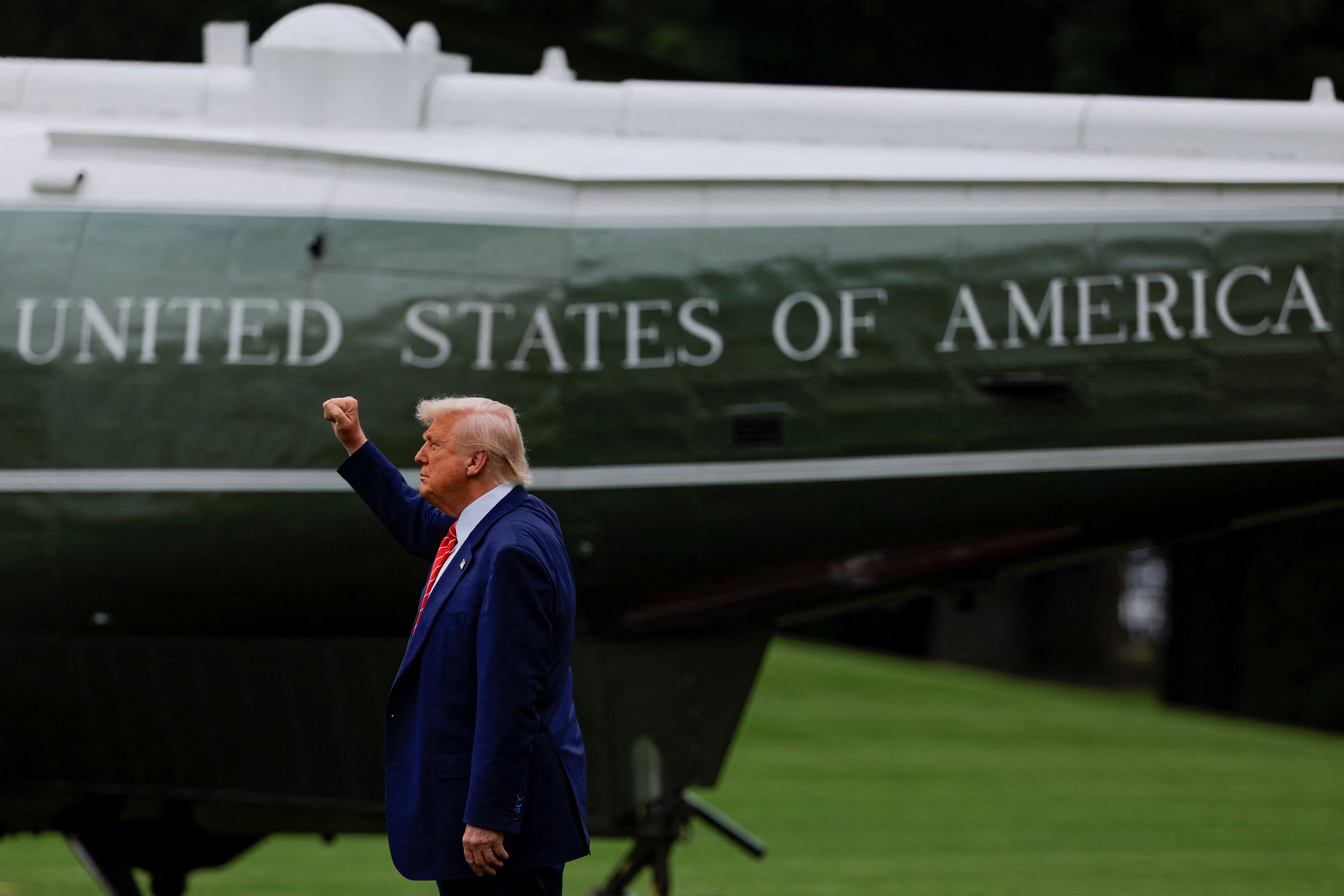 Trump calls being president a 'very dangerous profession'