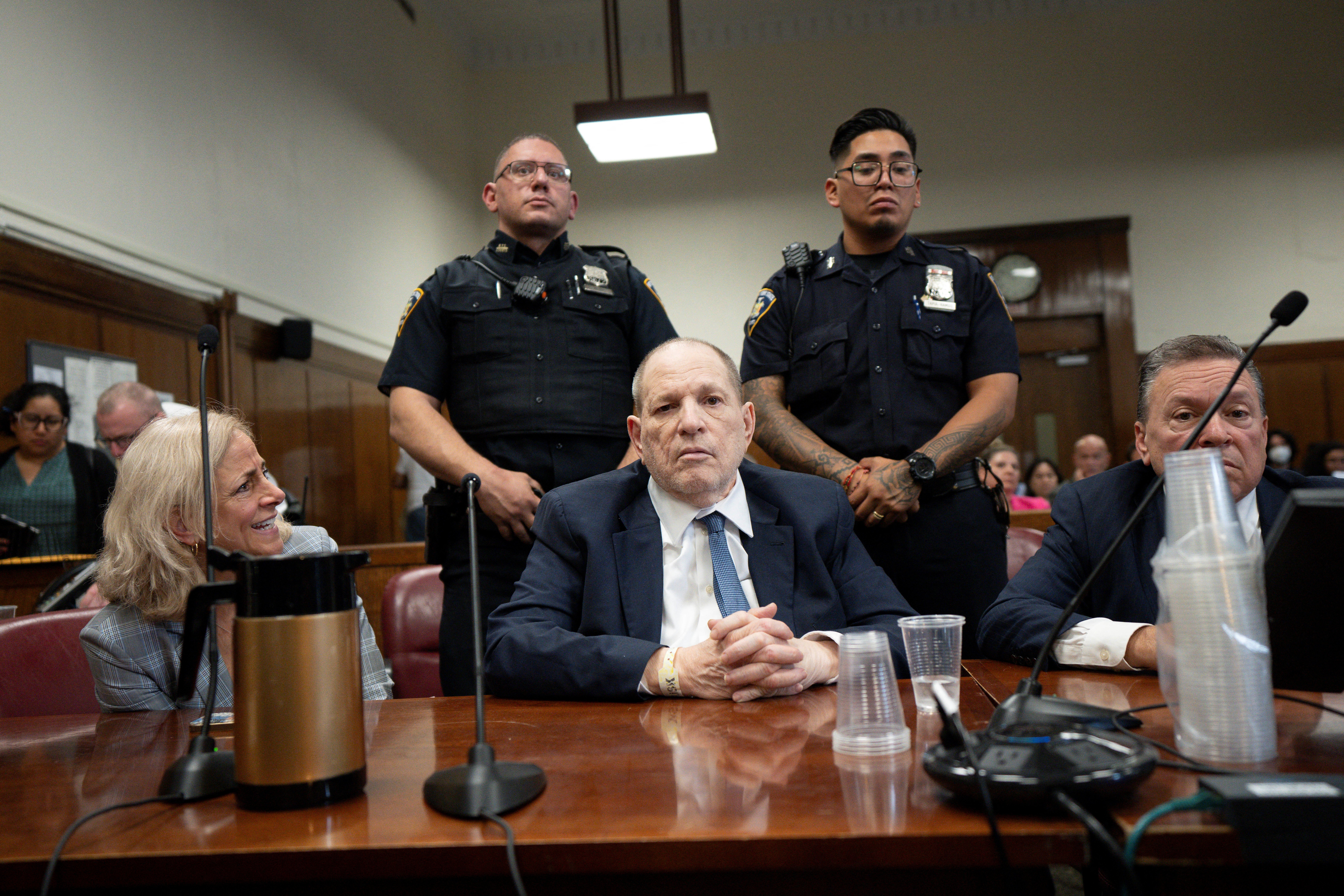 Harvey Weinstein convicted of sex crime amid contentious jury deliberations