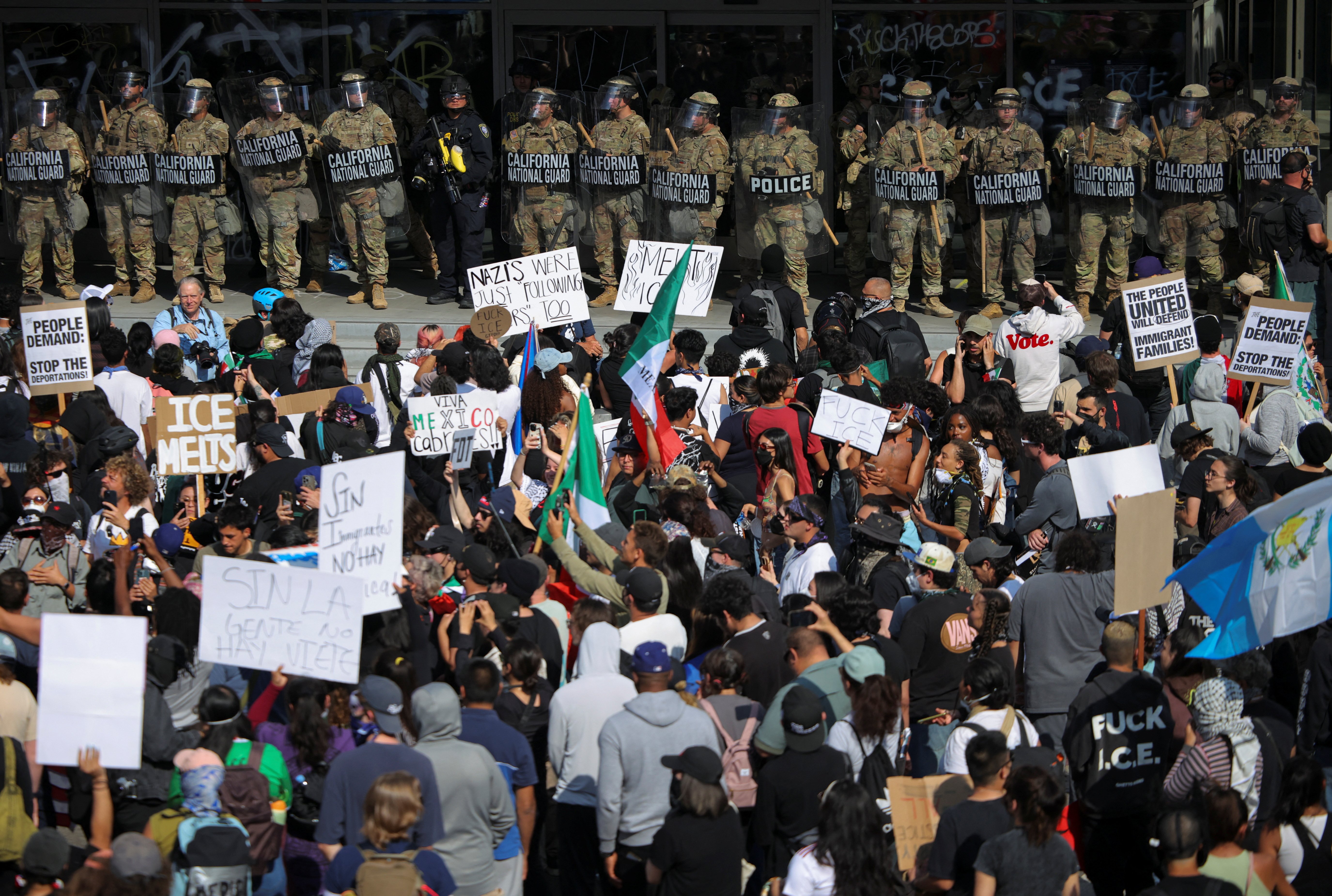 US military to remove 2,000 National Guard troops from Los Angeles