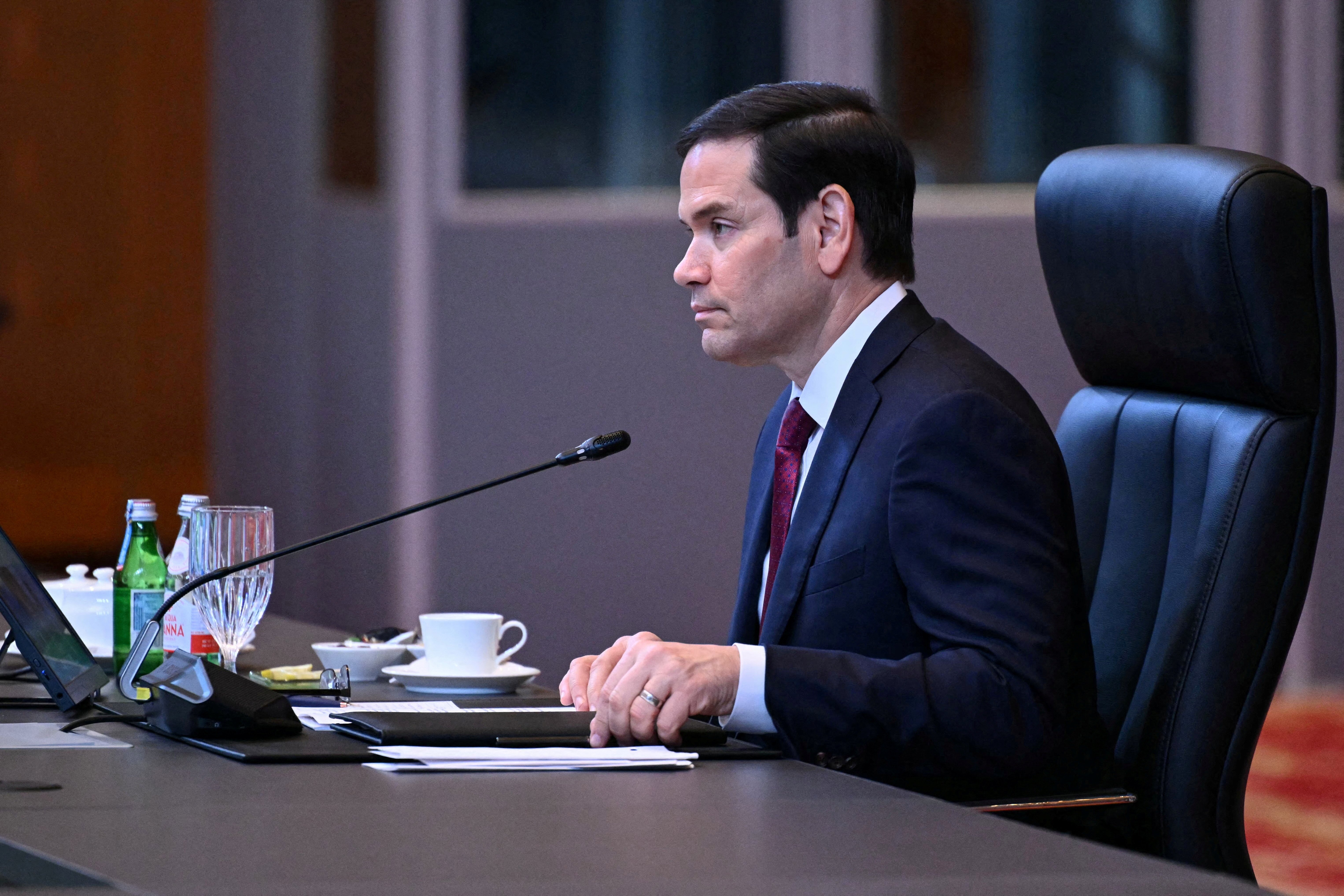 Rubio says he generally uses official channels to avoid impersonators