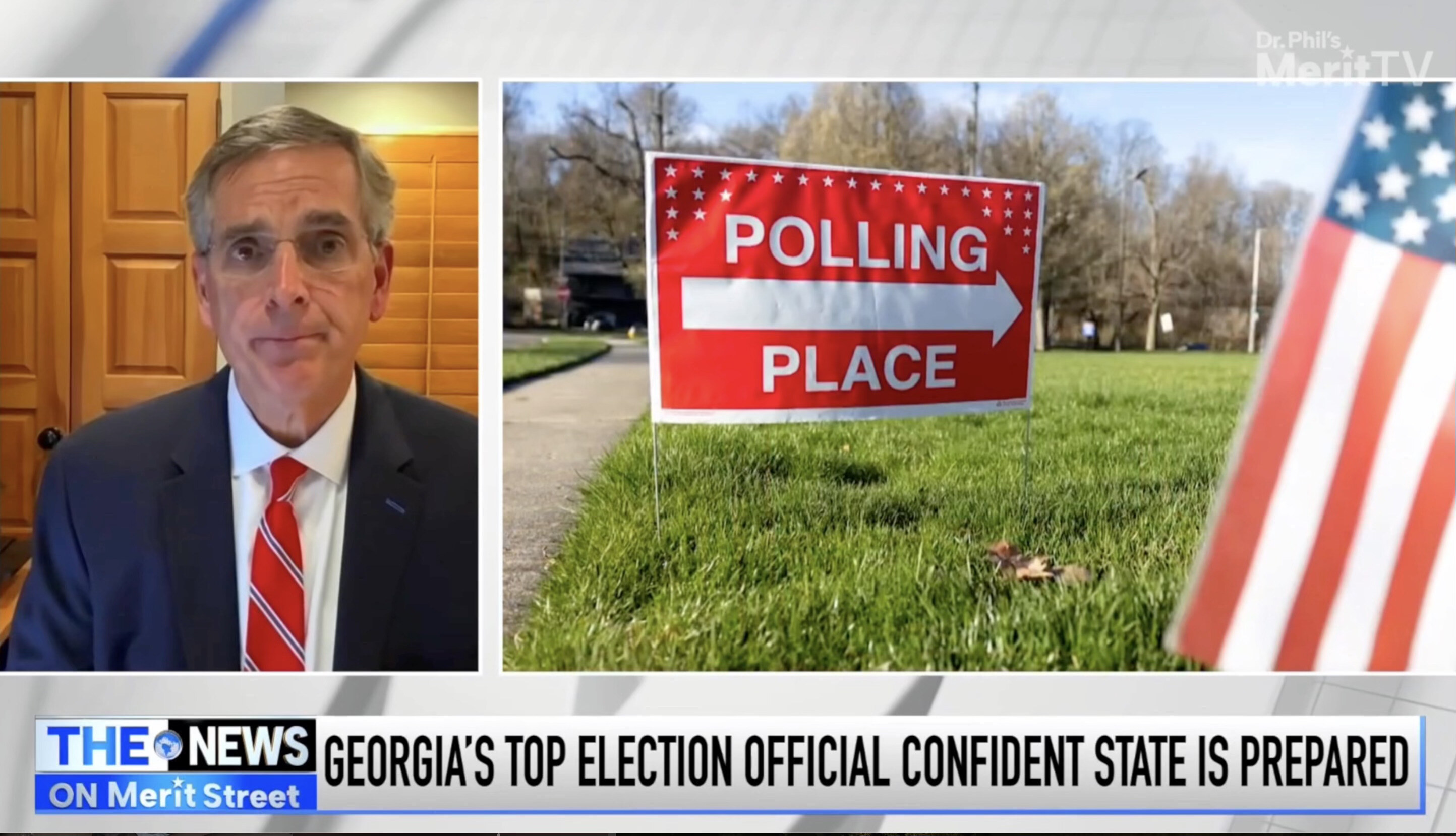 Georgia secretary of state says election results will be called on election night